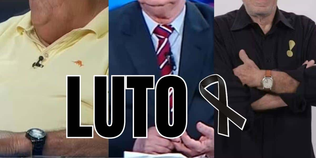 Brasil fica de luto com morte de 3 apresentadores (Reprodução/Montagem/G1/UOL/Canva)