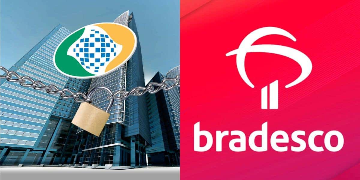 Fim de banco de aposentados do INSS após compra do Bradesco (Reprodução/Montagem/Canva)