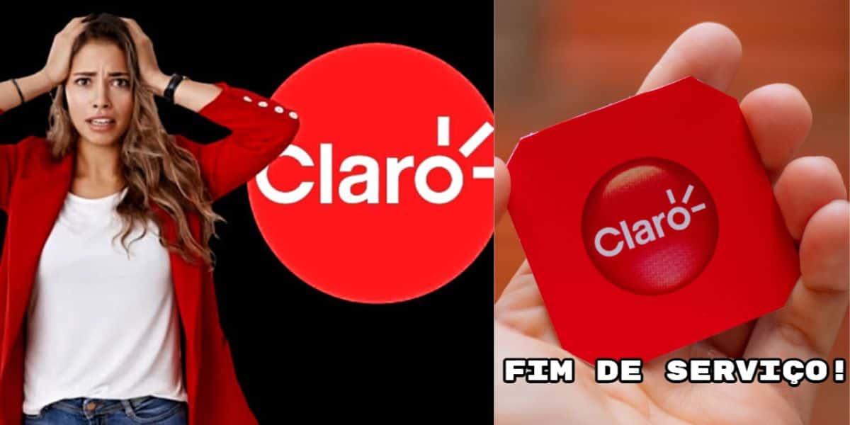 Fim de serviço da Claro deixa clientes aflitos (Foto: Internet)