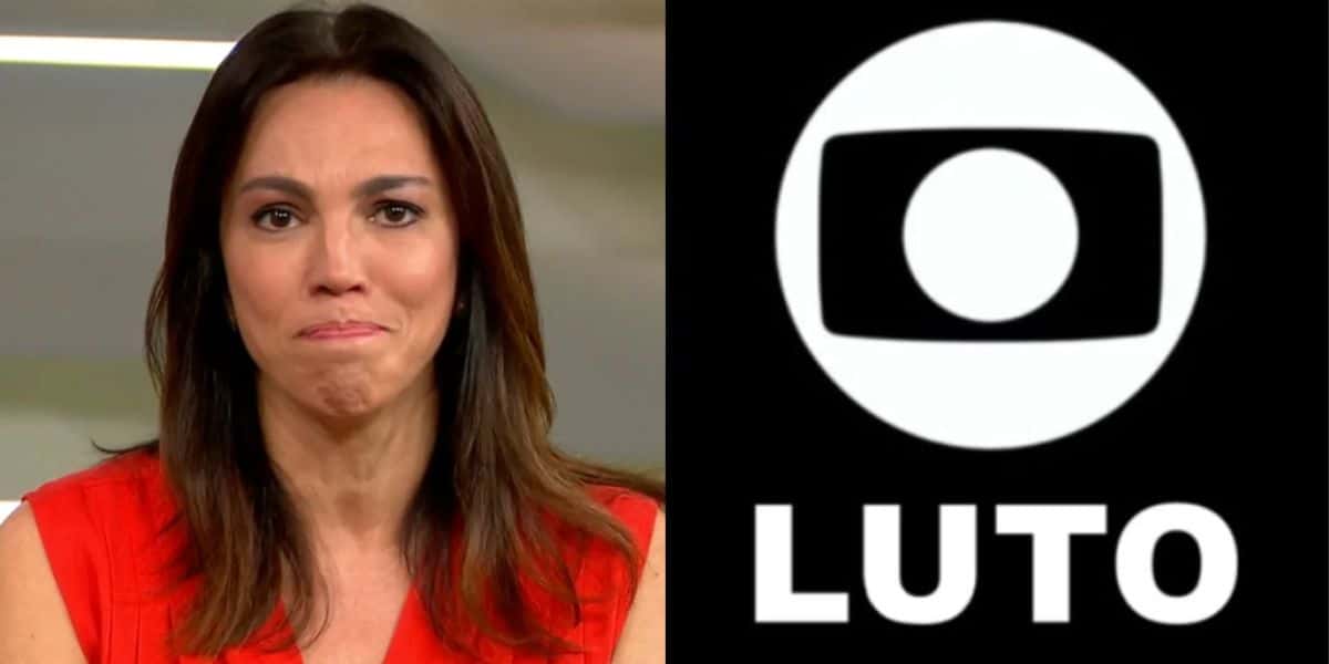 Ana Paula confirmou morte e declarou luto no Bom Dia Brasil (Foto: Internet)