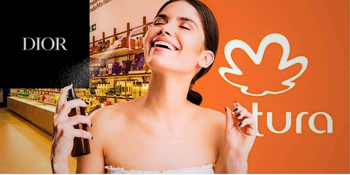 Conheça os 5 perfumes que deixa qualquer importado, até mesmo do Dior, no chinelo (Foto Reprodução/Montagem/Lennita/Tv Foco/Freepik/Canva/Natura)