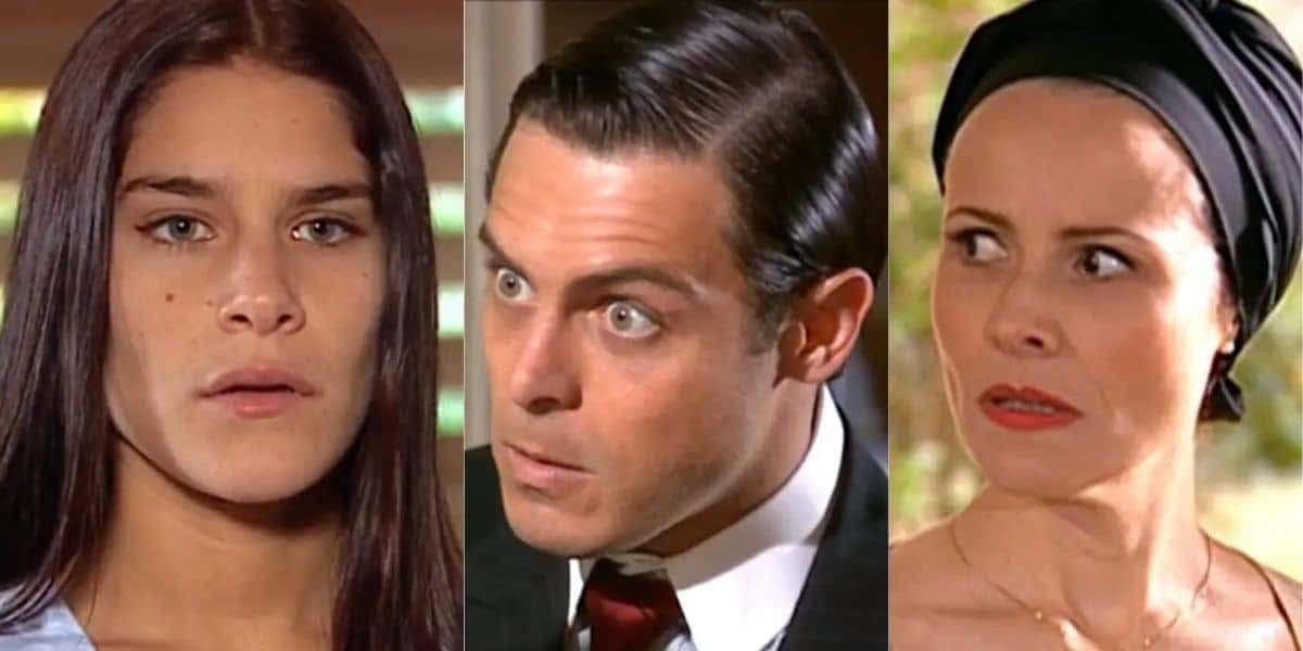 Serena, Raul e Vera em Alma Gêmea (Foto: Internet)