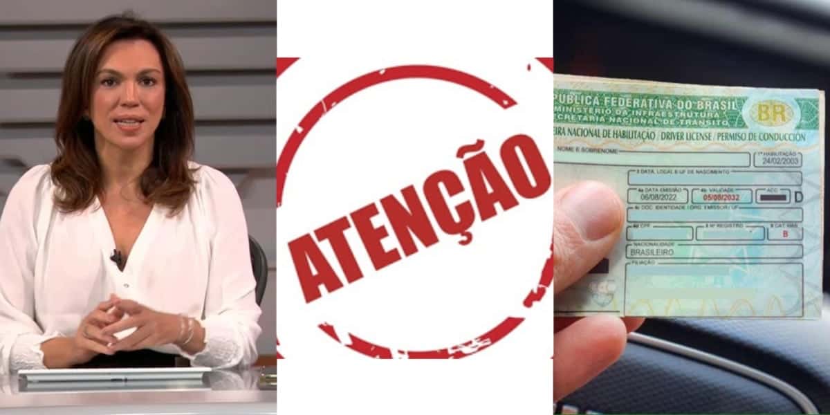 Ana Paula Araújo para o Bom Dia Brasil com mudança urgente na CNH - (Foto: Reprodução / Internet)