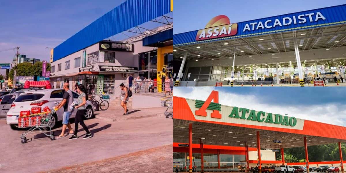 Novo rival do Atacadão e Assaí chega com tudo no Brasil (Reprodução: Montagem TV Foco)