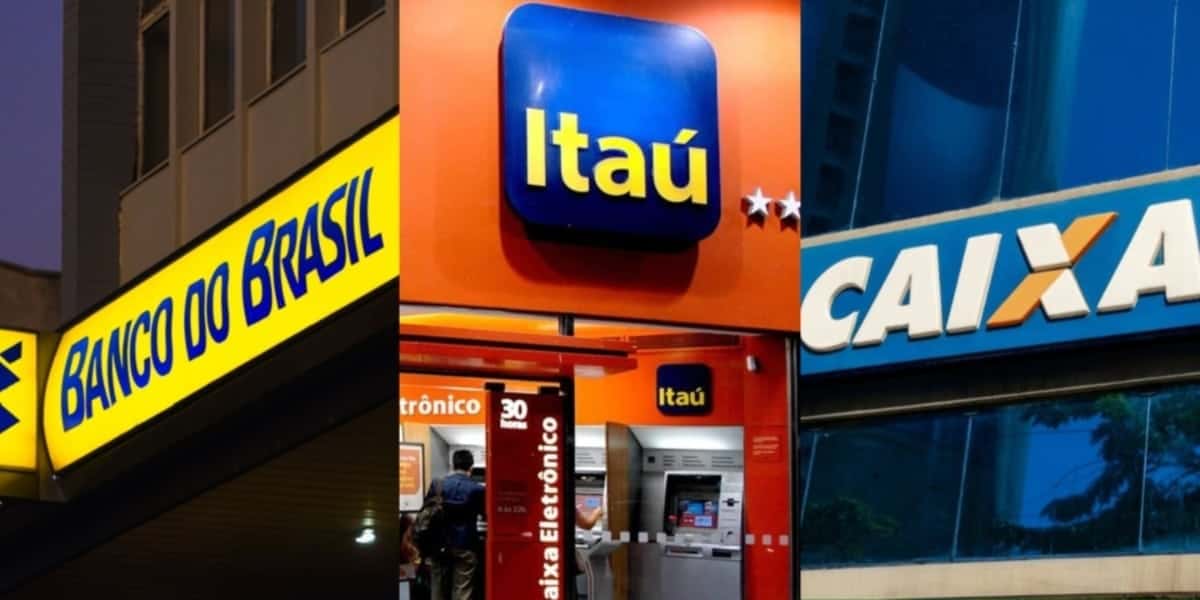 Itaú, Caixa, BB - Foto: Internet