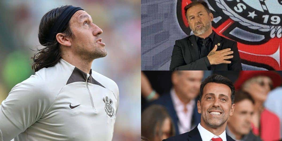 Augusto Melo pode fechar o maior contrato do Corinthians nos próximos dias (Reprodução: Montagem TV Foco)