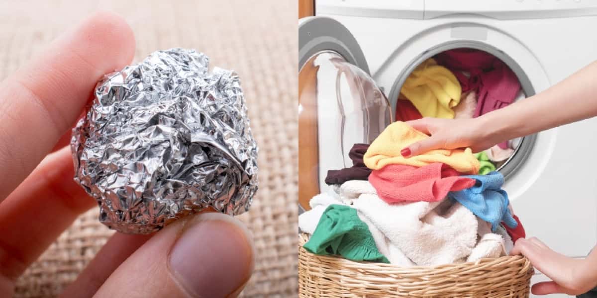 Bola de papel alumínio uma surpresa para as roupas (Foto: Divulgação)