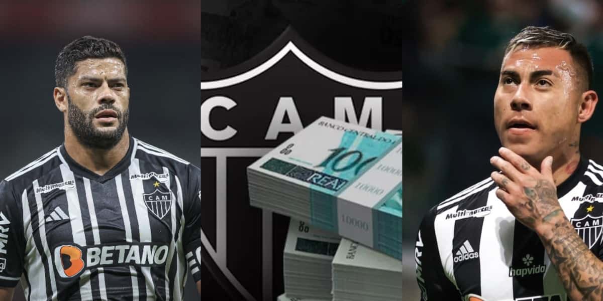 R$16,4 milhões, artilheiro melhor que Hulk e desfecho de Vargas no Atlético-MG - Foto: Montagem