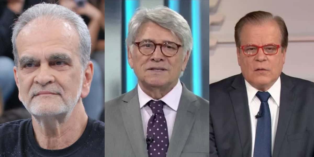 Mauricio Kubrusly, Sérgio Chapelin e Chico Pinheiro (Foto: Divulgação)