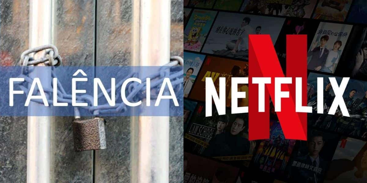 A falência de gigante que não resistiu a Netflix (Reprodução: Montagem TV Foco)