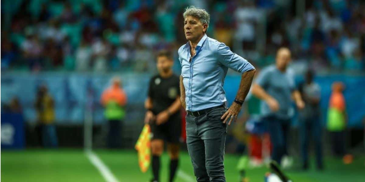 Renato Gaúcho ganhou diversos títulos com o Grêmio (Reprodução: LUCAS UEBEL/GREMIO FBPA)