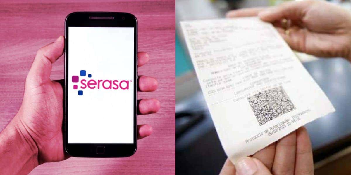 Serasa com alerta sobre colocar CPF na nota (Reprodução: Montagem TV Foco)