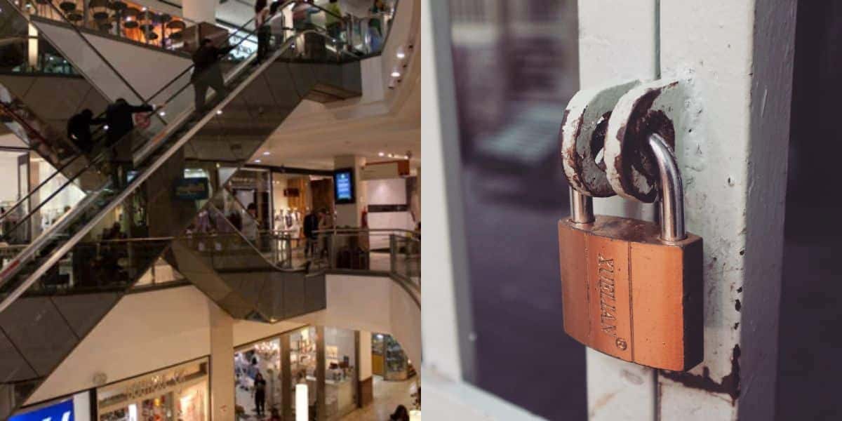 Shopping obrigado a fechar as portas em maio (Reprodução: Montagem TV Foco)