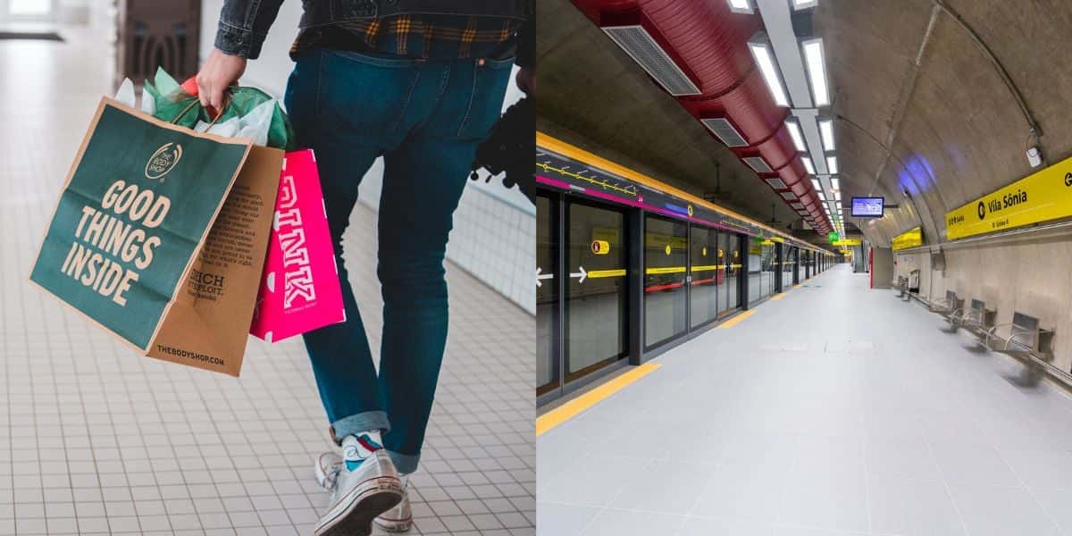 Estação do metrô vai ganhar um novo shopping (Foto: Secretaria dos Transportes Metropolitanos)