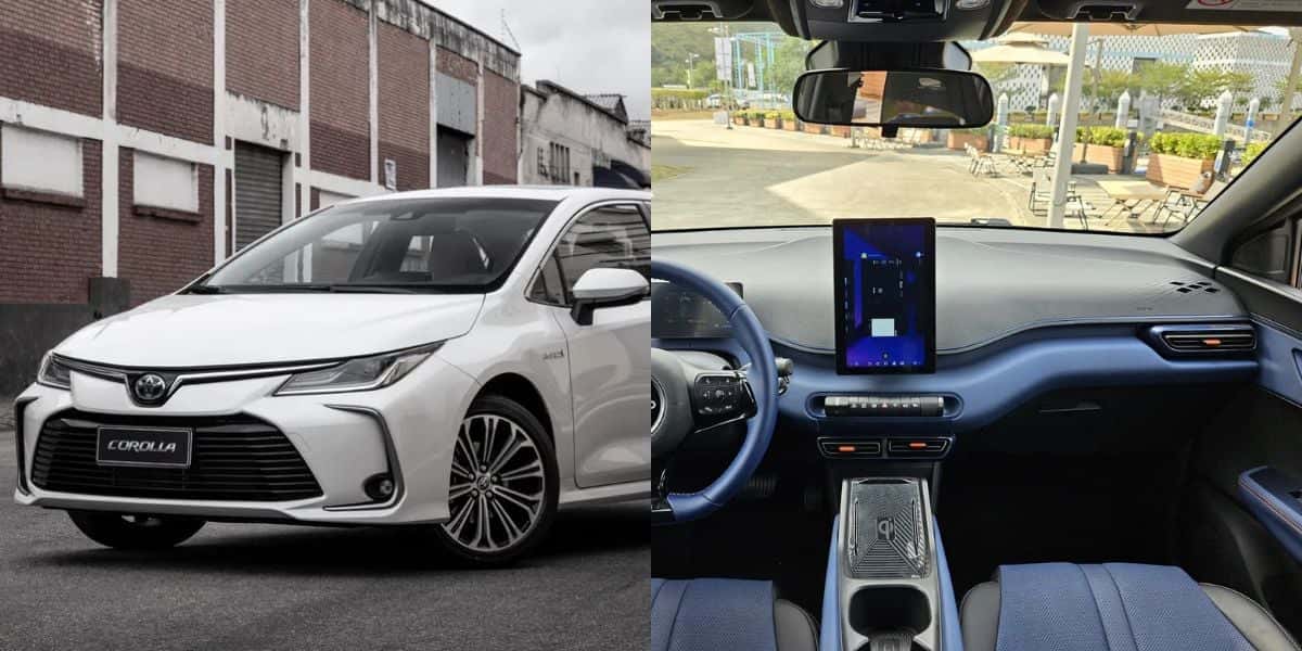 Rival da Toyota chega com carro para aniquilar o Corolla (Reprodução: Montagem TV Foco)