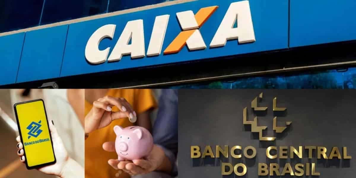 Banco Central - Poupança - Bancos (Foto: Reprodução, Montagem - TV Foco)