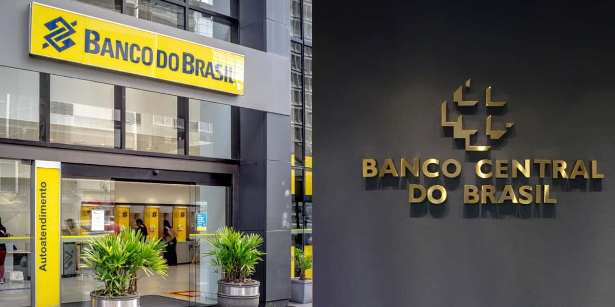 Banco do Brasil e Banco Central (Foto: Reprodução, Montagem - Tv Foco)