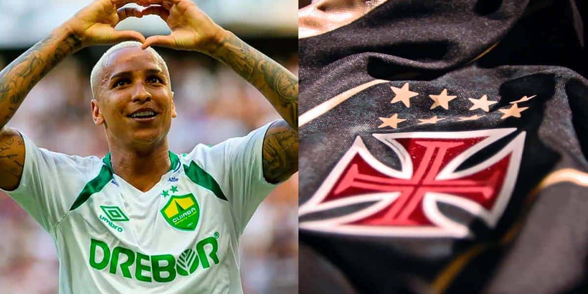 Deyverson - Vasco (Foto: Reprodução, Montagem - TV Foco)