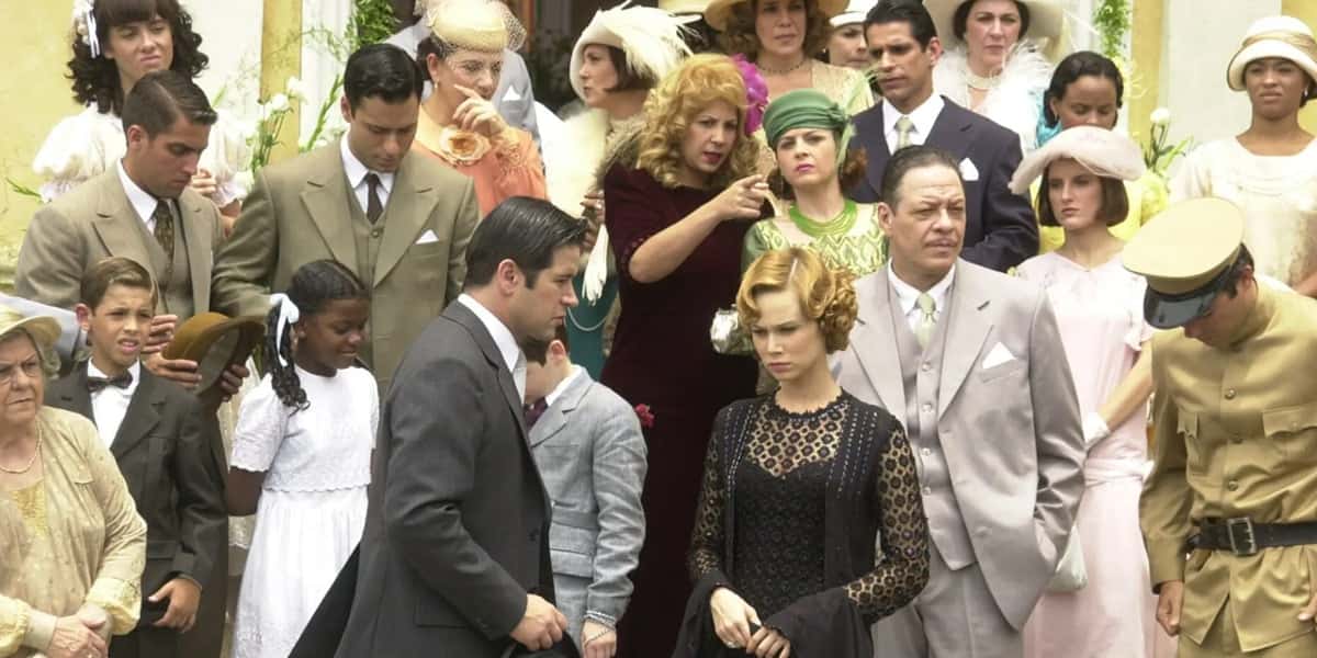 Elenco de Chocolate com Pimenta (Foto: Reprodução - Globo)