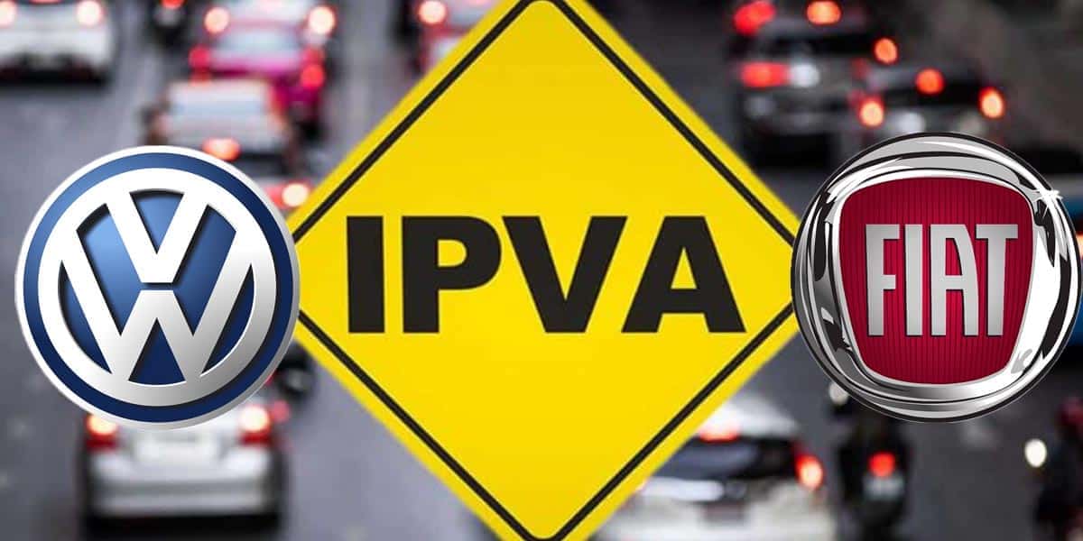 IPVA -Carros Volks, Fiat (Foto: Reprodução, Montagem - TV Foco)