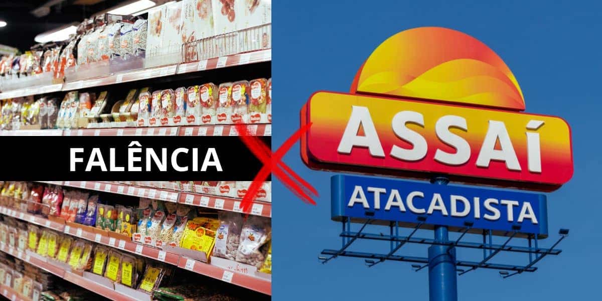 Mercado e Assaí (Fotos: Reproduções / Canva / Internet)