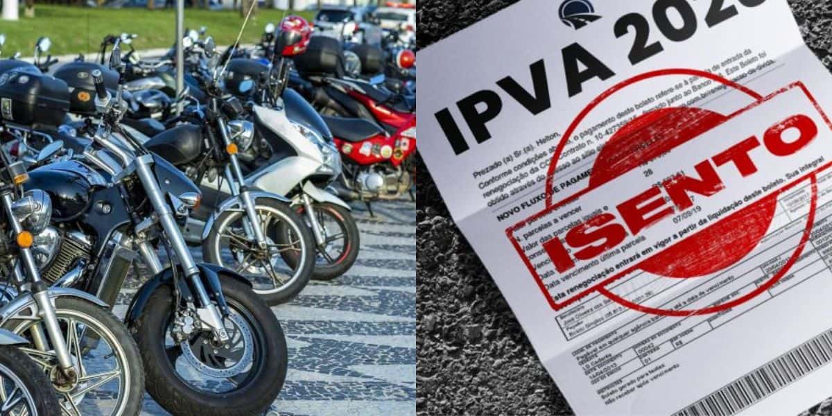 5 motos por 5 mil, sem IPVA para quem ganha até 2 mil reais (Reprodução/Montagem/Autopapo/Canva)