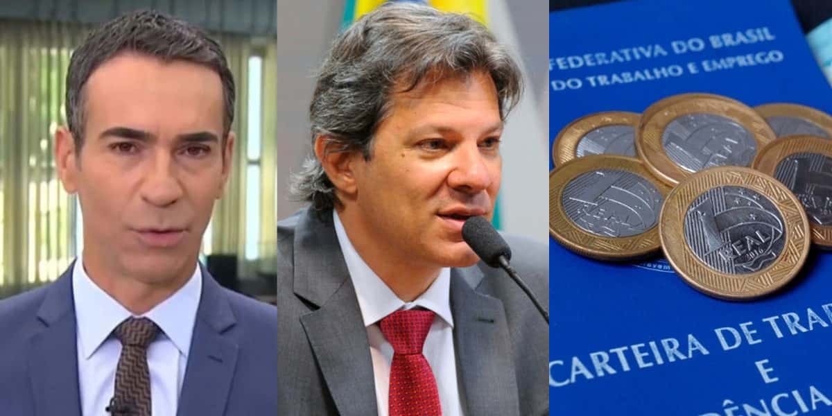 Tralli - Haddad - Seguro-Desemprego (Foto: Reprodução, Montagem - TV Foco)