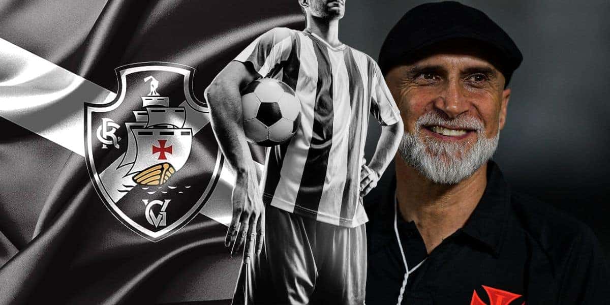 Vasco e jogador de futebol - Foto Reprodução Internet