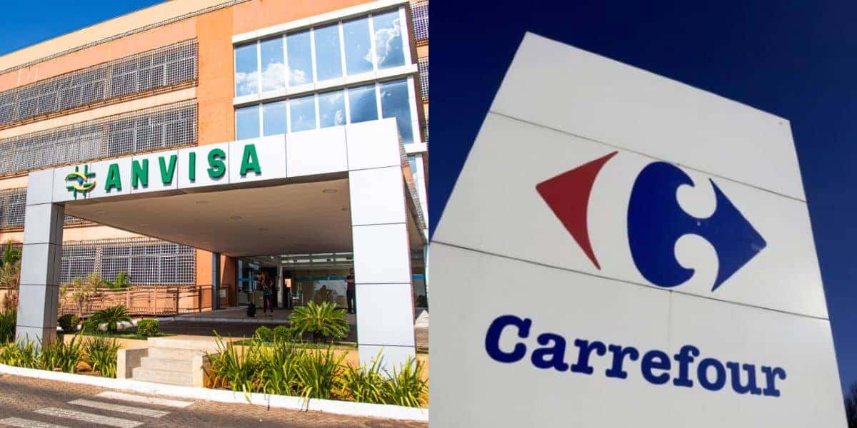 O Carrefour passou por uma fiscalização e identificaram problemas nas normas da Anvisa (Reprodução: Montagem TV Foco)