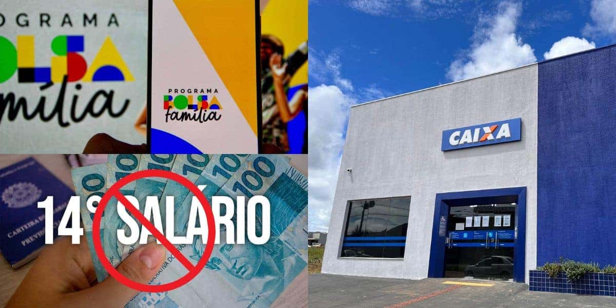 Bolsa Família e mais 2 saques garantidos na Caixa (Reprodução: Montagem TV Foco)