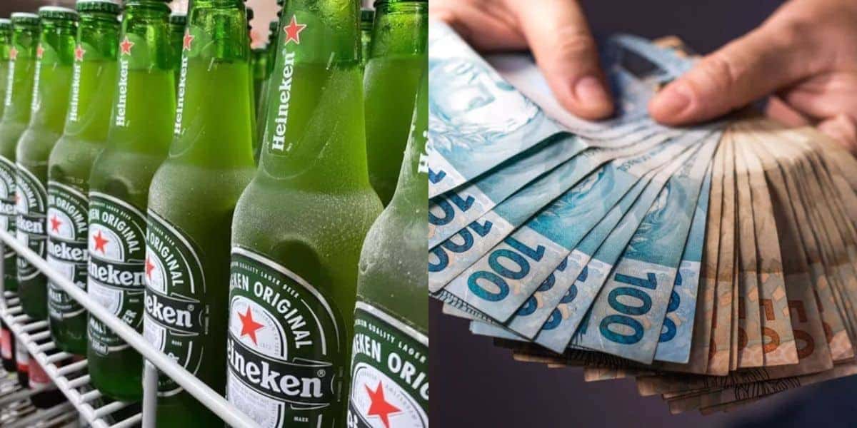 Heineken abriu os cofres para comprar um cerveja rival por bilhões (Reprodução: Montagem TV Foco)