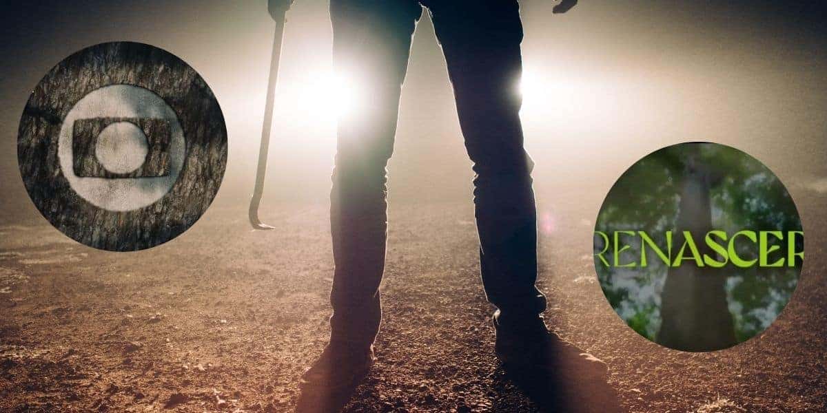 Homem misterioso em Renascer (Foto: Reprodução / Globo / Montagem TV Foco)