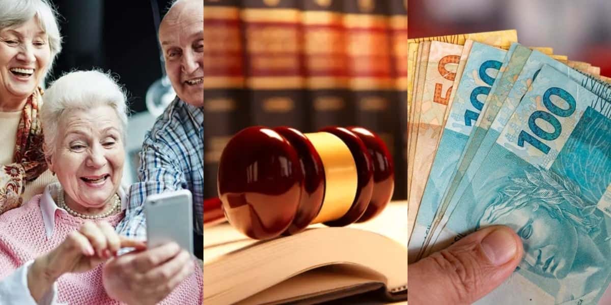 Nova lei é aprovada em Brasília pros idosos 60+ receberem R$ 600 extra todo mês - Foto: Montagem