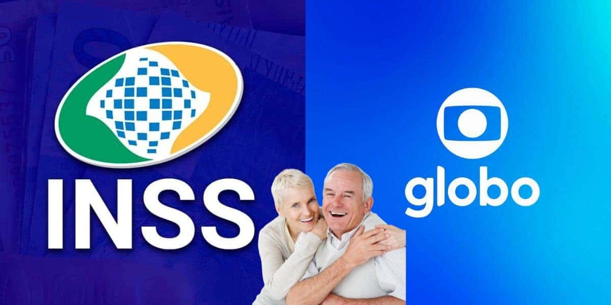 Vitória aos aposentados do INSS hoje confirmada em jornal da Globo (Reprodução: Montagem TV Foco)