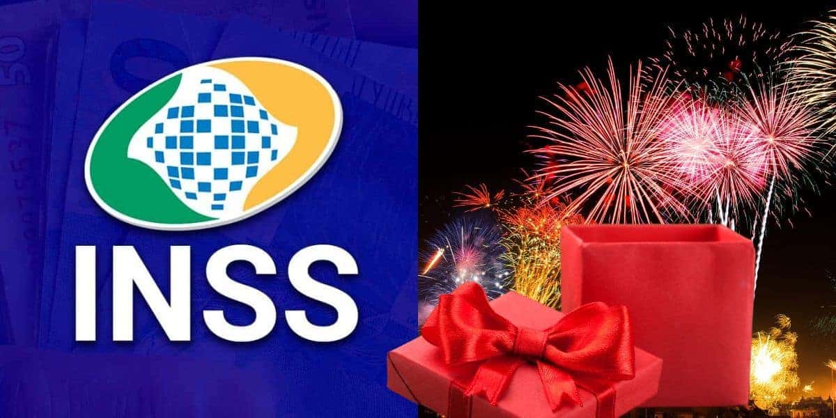Vitória do INSS com presentes nesta segunda-feira (Reprodução: Montagem TV Foco)