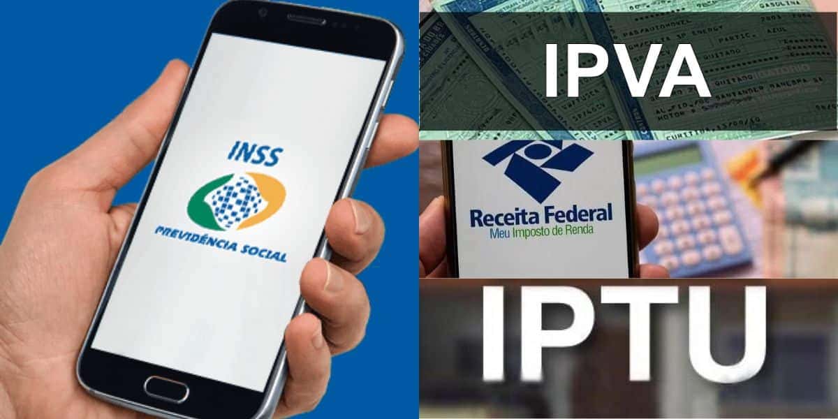 Aposentados do INSS em festa com isenção do IPVA, IPTU e IR (Reprodução: Montagem TV Foco)