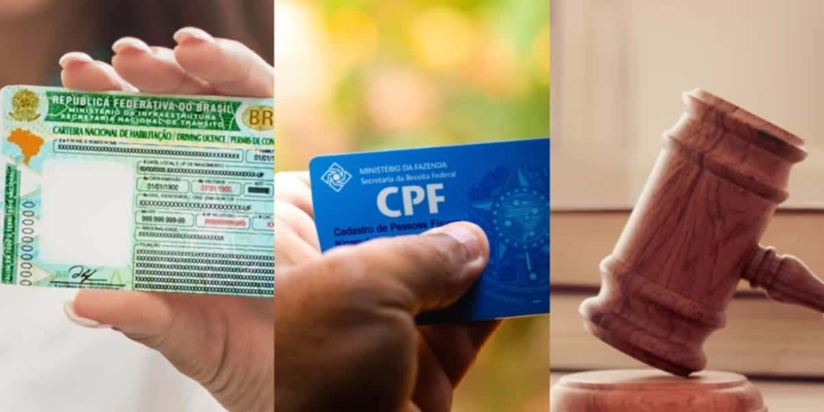 Lei geral dos documentos confirma fim crucial com o CPF e a CNH - Foto: Internet