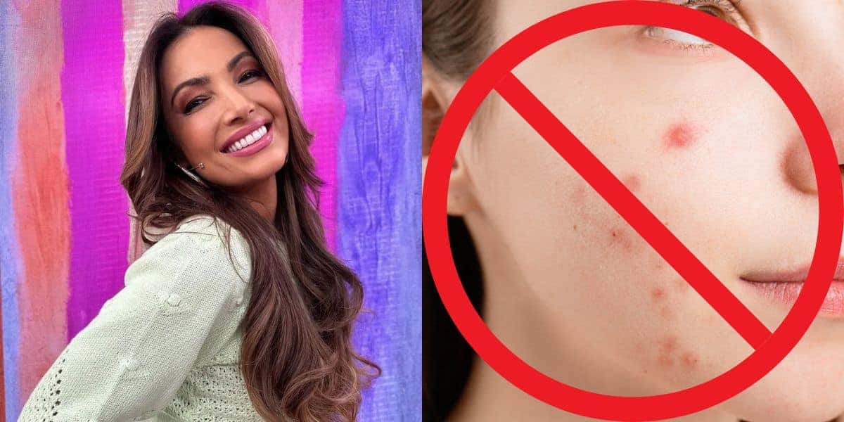 Patrícia Poeta ensinou máscara para acabar com espinhas e ressecamento (Reprodução: Montagem TV Foco)