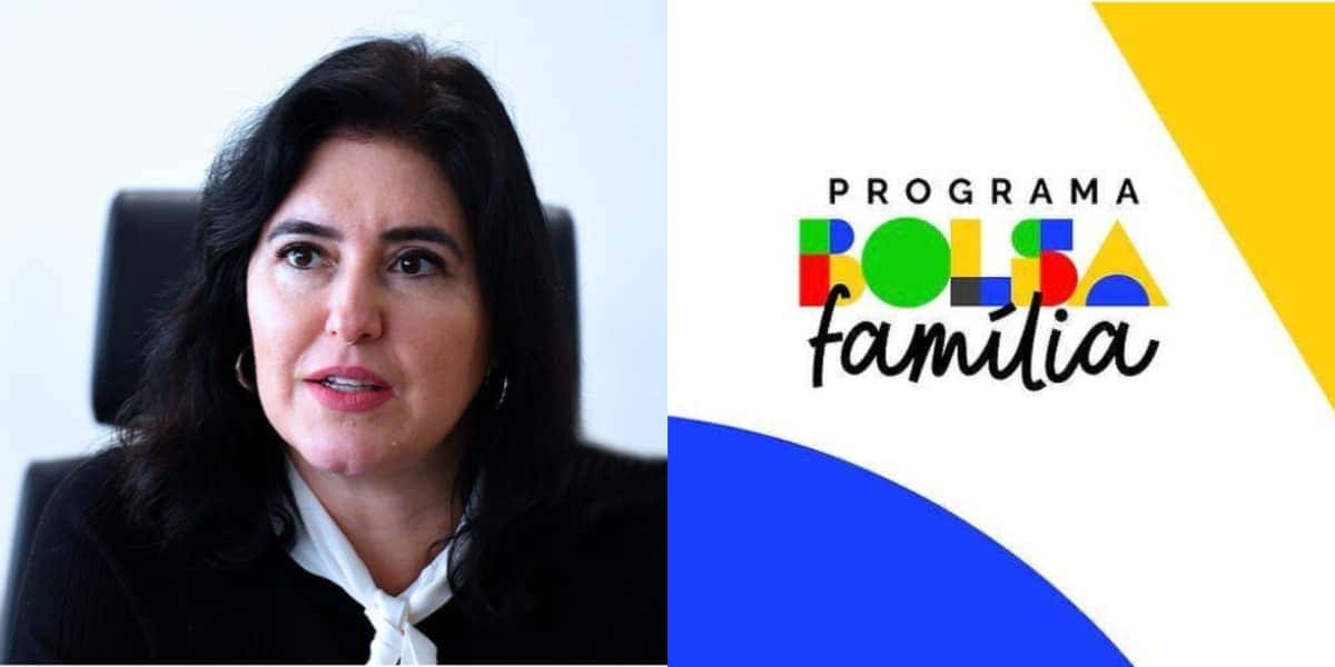 Simone Tebet ordena decreta que atinge Bolsa Família - (Foto: Reprodução / Internet)