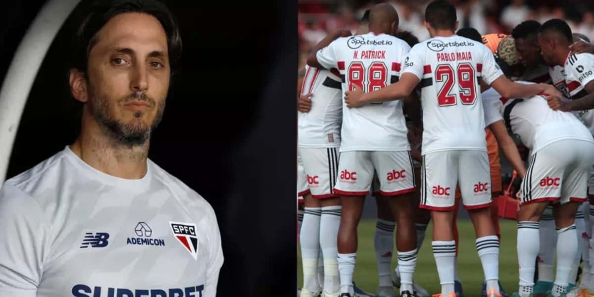 Debandada de 5 craques cai como bomba no São Paulo e aterroriza Zubeldía - Foto: Montagem
