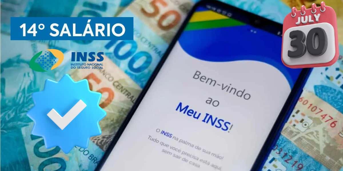 14° salário do INSS (Foto: Reprodução / Canva / Montagem TV Foco)
