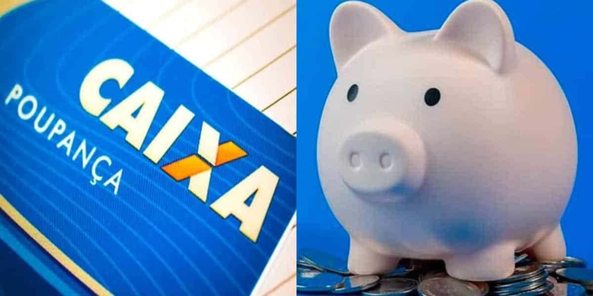 Caixa crava mudança na conta poupança (Foto Reprodução/Montagem/TV Foco)