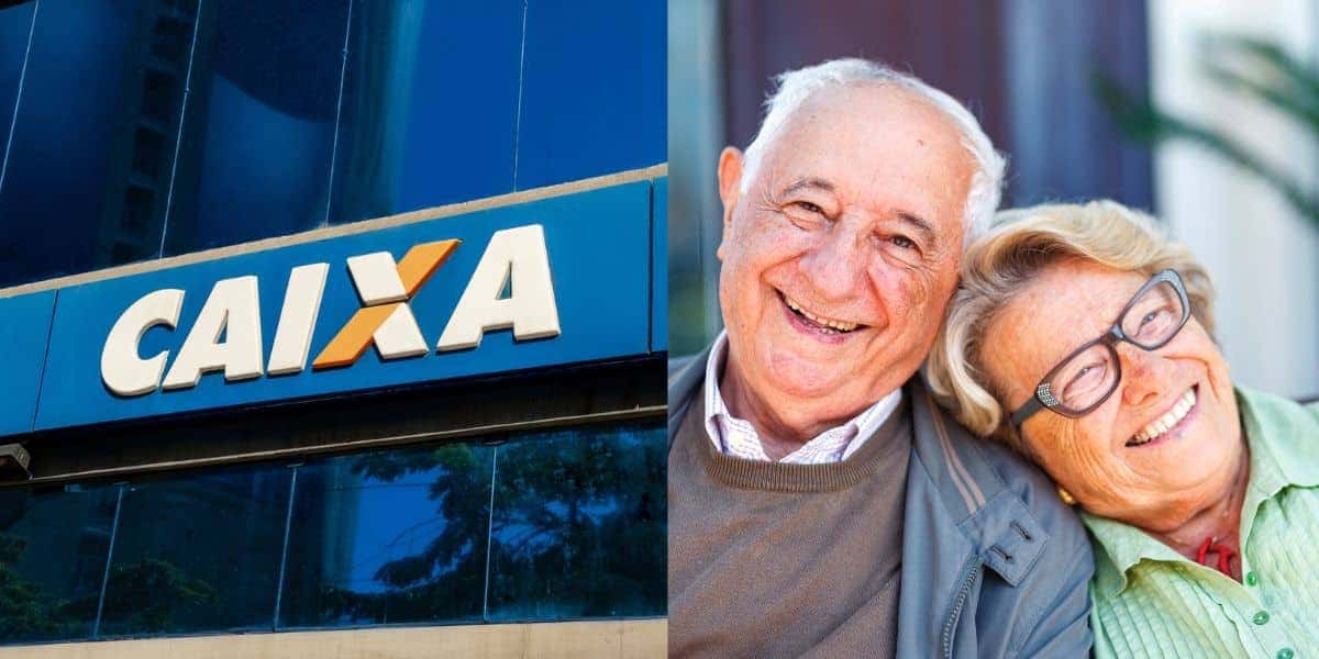 Caixa e idosos - Foto Reprodução Internet