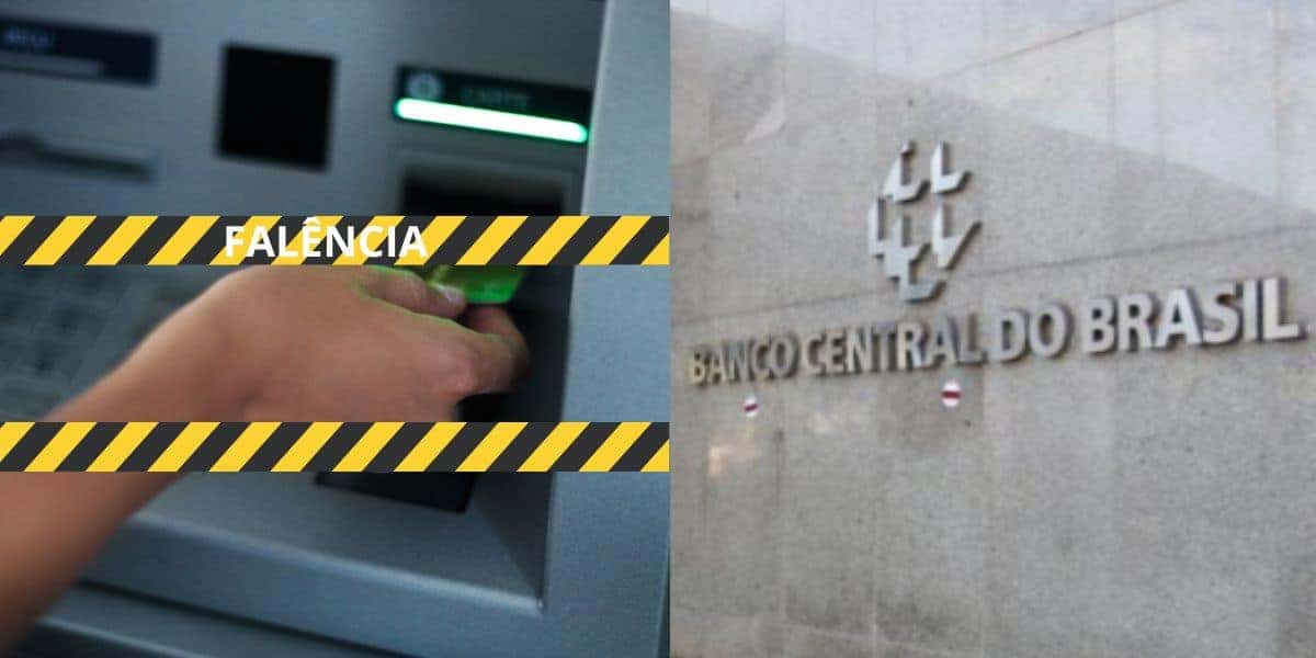 Caixa eletrônico e Banco Central (Fotos: Reproduções / Canva / SFPMIS)