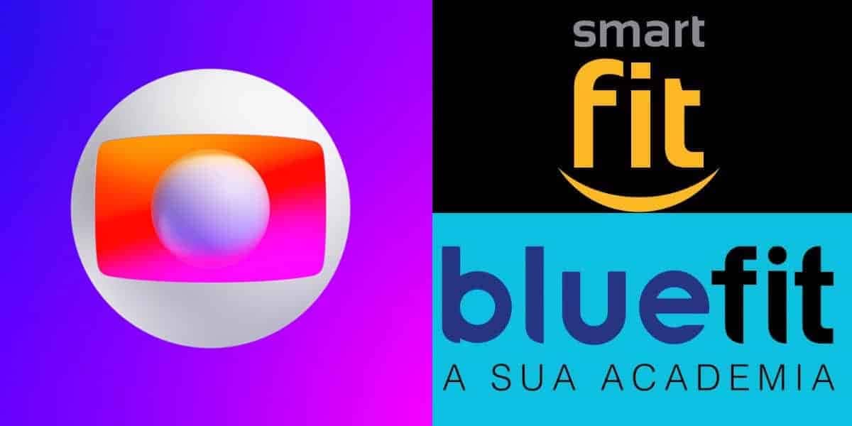 Globo - Bluefit e Smartfit (Foto: Reprodução, Montagem - TV Foco)