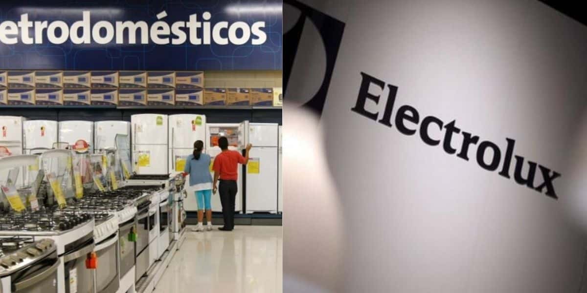 Loja / Logo da Electrolux - Montagem: TVFOCO