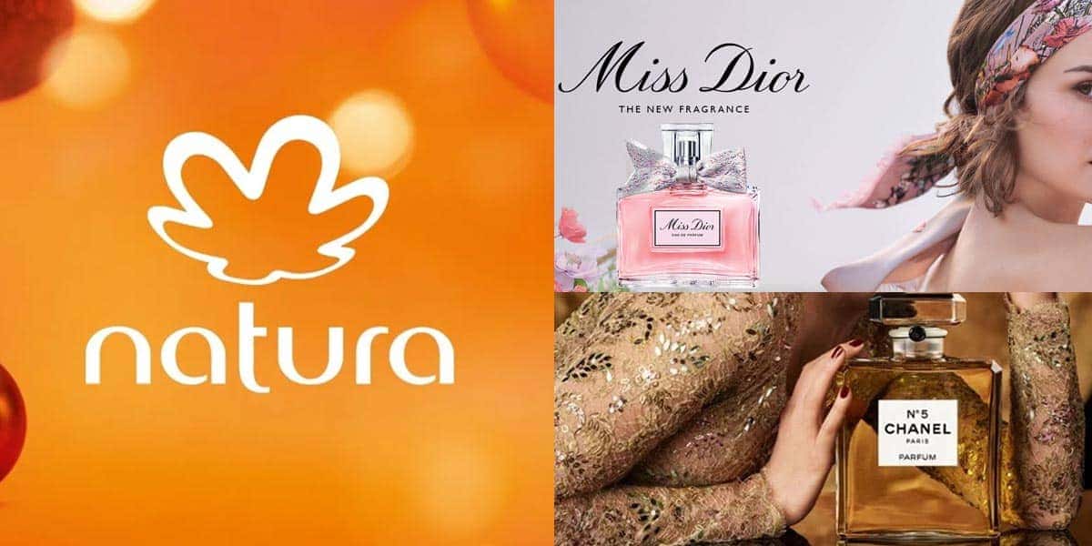 Natura - Chanel e Dior (Foto: Reprodução, Montagem - TV Foco)