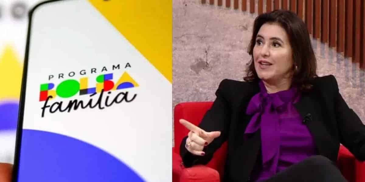 Tebet - Bolsa Família (Foto: Reprodução, Montagem - TV Foco)