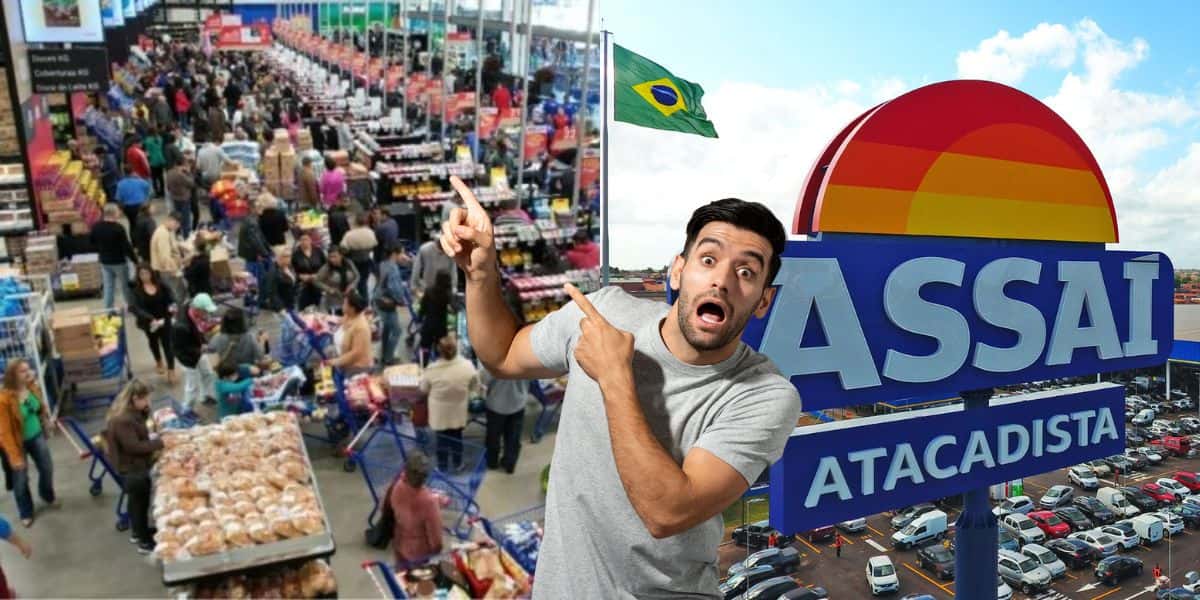 Rede de mercados chegando para aniquilar o Assaí (Reprodução: Montagem TV Foco)