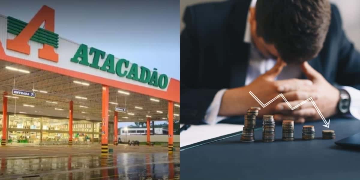 Rede rival do Atacadão decretou falência (Foto: Reprodução/ Internet)